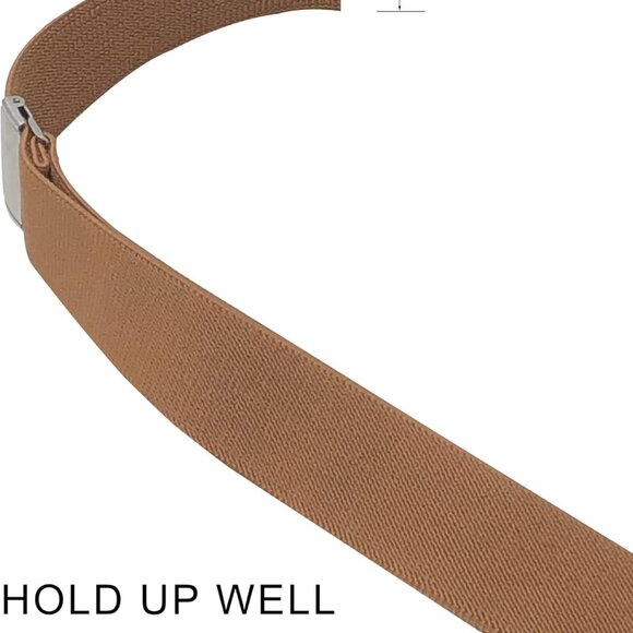 Men's Suspenders with Swivel Hooks and Elastic Straps Y-back, for Heavy Duty, Bi - Picture 3 of 5